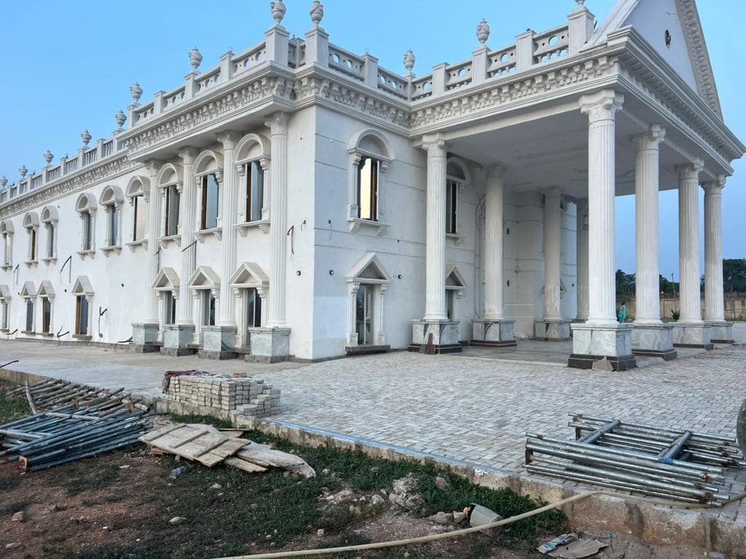 Elegant Castle Exterior